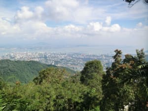 Blick vom Penang Hill Blick vom Penang Hill
